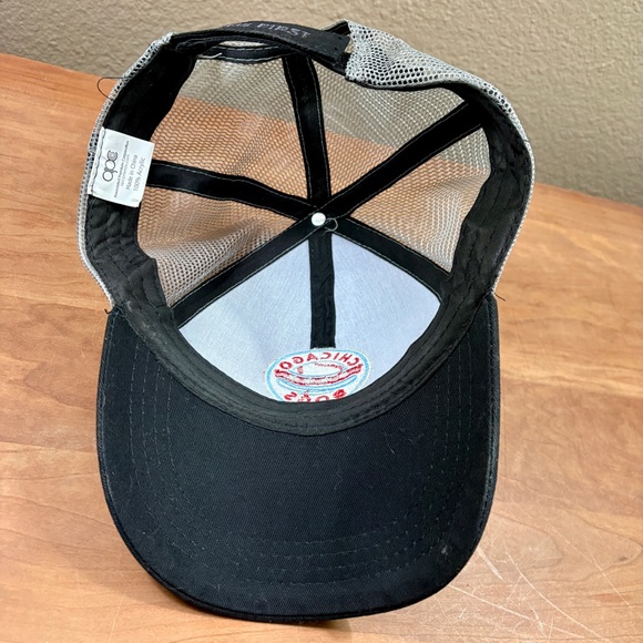 Chicago Dogs FANS FIRST Unisex Black Mesh Trucker Adjustable Hat - Picture 9 of 11